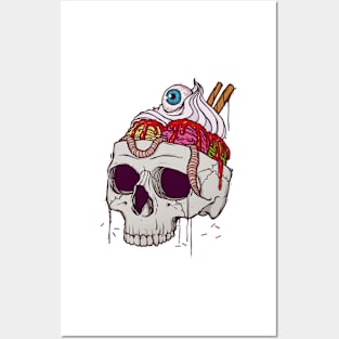 SKULL DESSERT Posters and Art